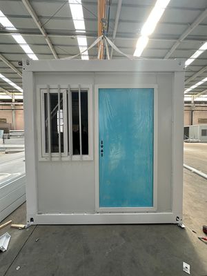 20/40 pies Contenedor plegable impermeable Casa de diseño personalizado Casa prefabricada para alojamiento de trabajadores de campamento
