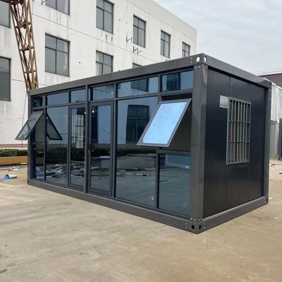 Casa de oficinas con contenedores desmontables de lujo con bajo contenido de carbono Diseño personalizado de 20FT / 40FT con electricidad estándar local