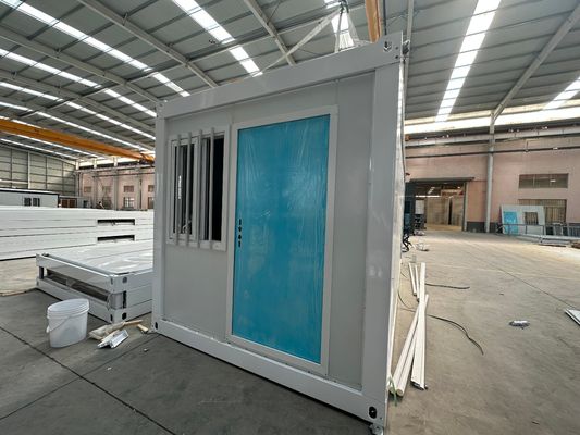 Casa de contenedores plegable pequeña perfecta para su color personalizado y patio