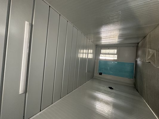 Casa de contenedores plegable de acero portátil modular y prefabricada de 20 pies 40 pies estilo de diseño ecléctico para villa de lujo