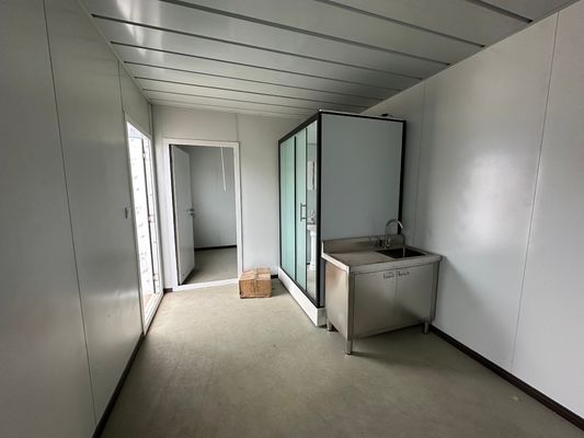 20FT / 40FT Casas modulares personalizadas bajas en carbono Casa prefabricada para lujo Contenedor de paquete plano Solución de ahorro de espacio