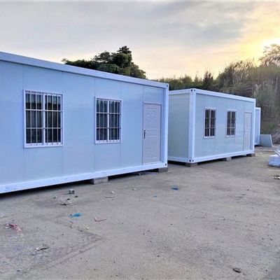 Casa de contenedores desmontable y transpirable Innovaciones más gruesas fácil de montar con baño Casas de contenedores de lujo de 40 pies