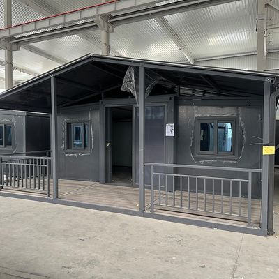 Casa móvil portátil de construcción rápida de color personalizado Contenedor extensible para vida al aire libre moderna