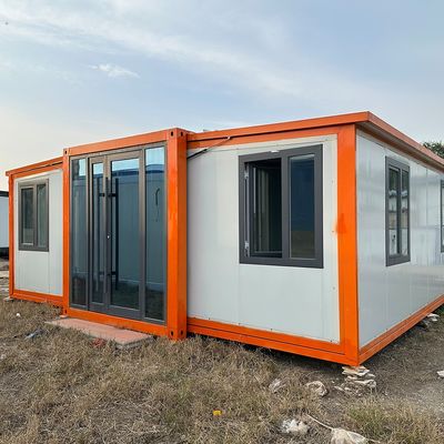 Casa expandible de contenedores móviles de 30 pies El marco de estructura de acero ecológico Villa prefabricada para vivienda multifunción