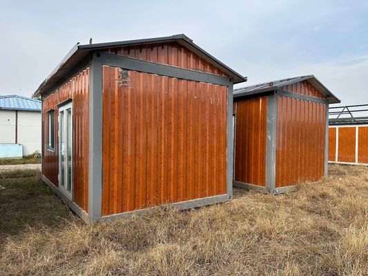 Casa de contenedores con estructura gruesa y marco de acero galvanizado