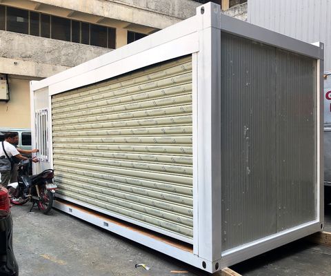 Estilo de diseño contemporáneo Casa móvil portátil multifunción al aire libre Mini casa de paquete plano para una fácil instalación