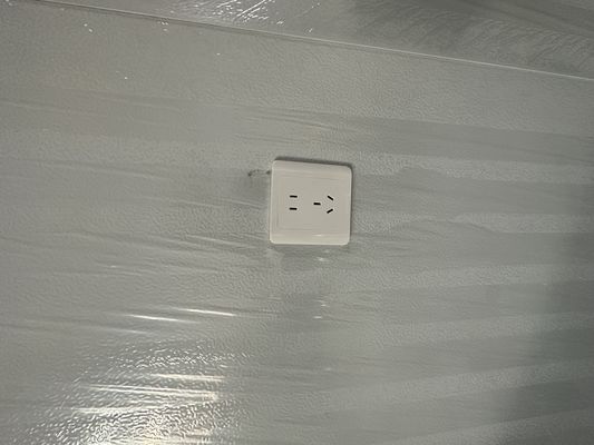 Casa de contenedores plegable para oficinas profesionales Casa prefabricada a prueba de fuego personalizable de 20 pies