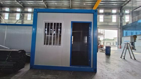 Casa móvil de espesor estándar Contenedor casas prefabricadas Contenedor minicontenedor con puerta de seguridad