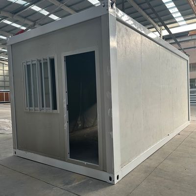 Casa de contenedores de paneles de sándwich personalizados de 20FT / 40FT con estilo caliente y competitivo por PTH