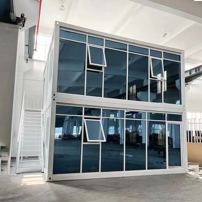 Casa de contenedores desmontable en estilo de diseño postmoderno y competitiva con características transpirables