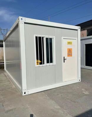 Casa de contenedores desmontable en estilo de diseño postmoderno y competitiva con características transpirables