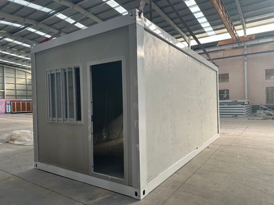 Puerta de seguridad Casa de contenedores de color blanco o personalizado Casa de contenedores portátil Filipinas Casa de contenedores plegable