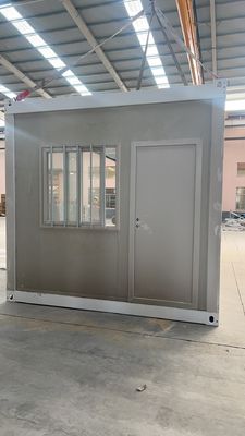 Puerta de seguridad Casa de contenedores de color blanco o personalizado Casa de contenedores portátil Filipinas Casa de contenedores plegable