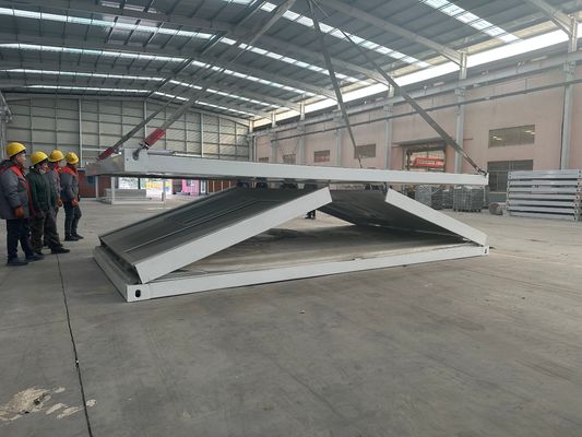 Estándar de espesor de dos pisos Casa de contenedores de 40 pies Casa de contenedores prefabricada Prefabricada plegable Casa pequeña