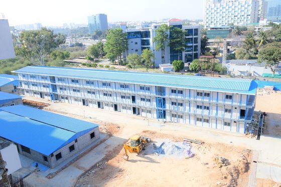 Casa prefabricada Tailandia Estrutura de acero ligero Cuadro 4 dormitorios personalizados para una vida cómoda y moderna