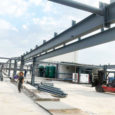 Tamaño personalizado Edificios de almacén de acero de construcción rápida Ventajas Instalación rápida