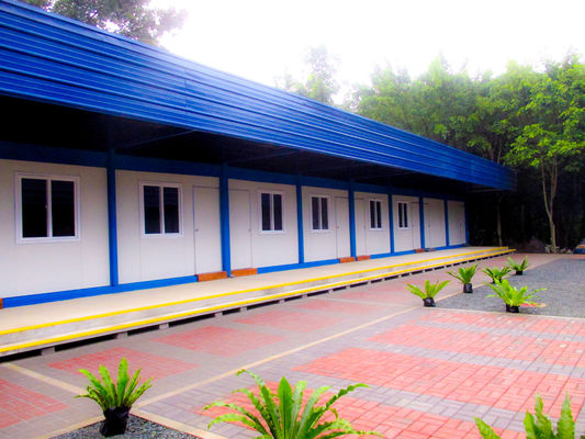 Cabina prefabricada de acero impermeable y resistente al fuego para diseño de viviendas de acero ligeras al aire libre