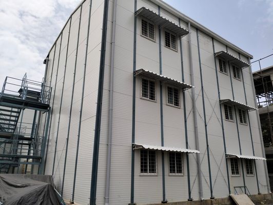Puertas de seguridad de acero Casas prefabricadas EE.UU. Protección del medio ambiente Recicla casas pequeñas