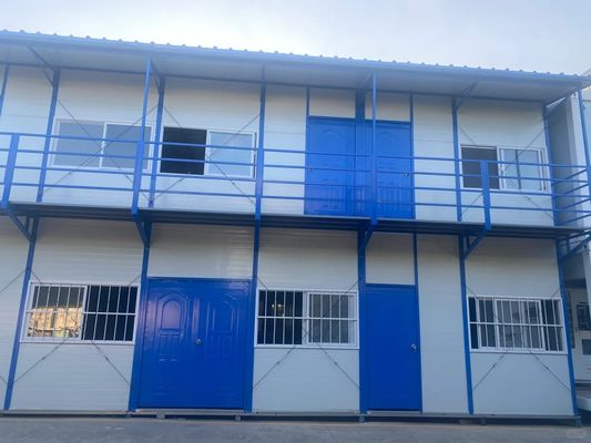 Casas de contenedores Edificio Construcción Dormitorio Casa prefabricada para la venta 20-30 años Duración de vida y estilo de diseño nulo