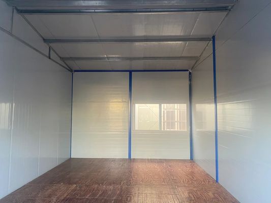 Fácil instalación Casas prefabricadas de 2 pisos con suelo de madera Casas de invernadero Casas de vidrio prefabricadas en Chipre