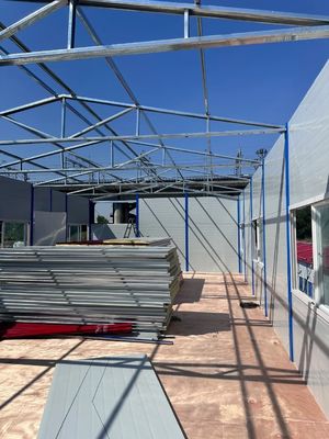 Casas verdes Villas prefabricadas para ahorrar energía con bajas emisiones de carbono Casa de pollo prefabricada reciclable Mini Casa prefabricada