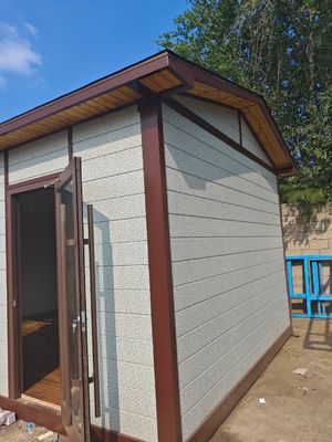 Casas verdes Villas prefabricadas para ahorrar energía con bajas emisiones de carbono Casa de pollo prefabricada reciclable Mini Casa prefabricada