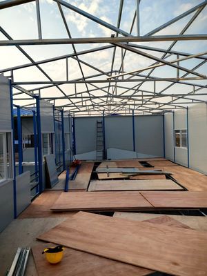 Casas verdes Villas prefabricadas para ahorrar energía con bajas emisiones de carbono Casa de pollo prefabricada reciclable Mini Casa prefabricada