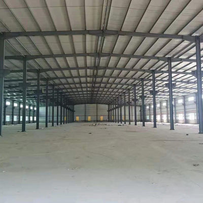 Instalación rápida ventaja estructura de acero almacén taller de prefabricación de larga extensión