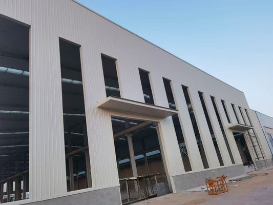 Mejor estructura de acero Edificio de almacén Taller de construcción industrial Edificio de acero metálico con ventaja de instalación rápida