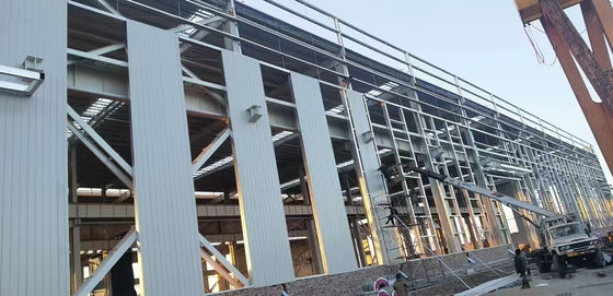 Invernadero a prueba de agua a prueba de huracanes Casa Modular Moderna Estructura de acero prefabricada de metal Edificio bueno personalizado