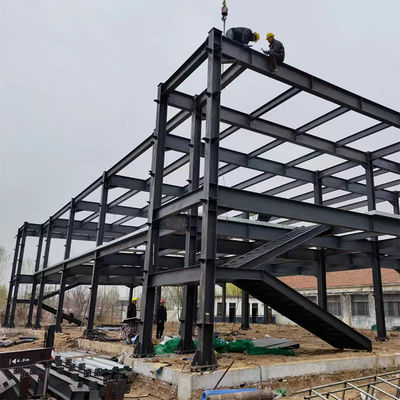 Estructura de acero Almacén de gran envergadura Taller de construcción de acero Almacén prefabricado para planta con ronda competitiva