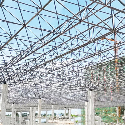 Estructura de acero Almacén de gran envergadura Taller de construcción de acero Almacén prefabricado para planta con ronda competitiva
