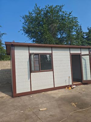 Casa prefabricada con estructura de acero ligero