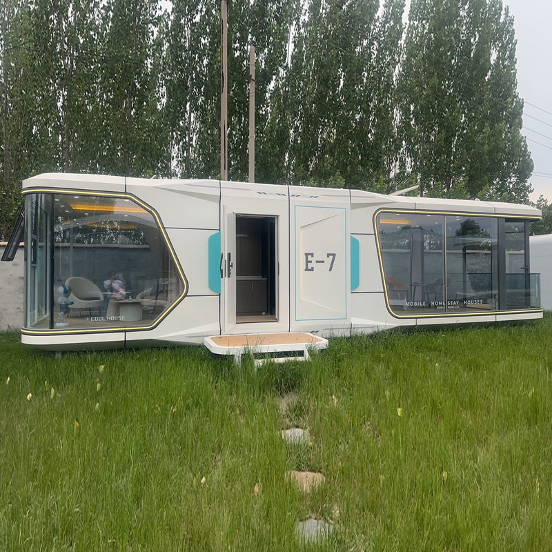 Control de interruptor eléctrico Hotel cápsula de espacio al aire libre moderno para la sala de deportes y la funcionalidad del espacio doméstico