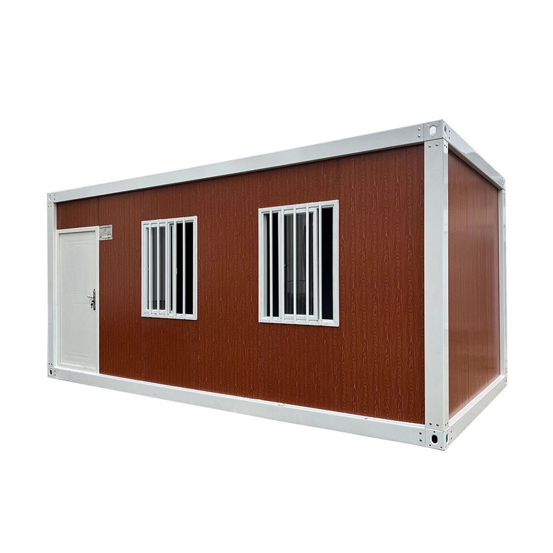 Proporcionar estilo de diseño moderno Casa de contenedores prefabricada hecha de acero galvanizado 180g a fascinante