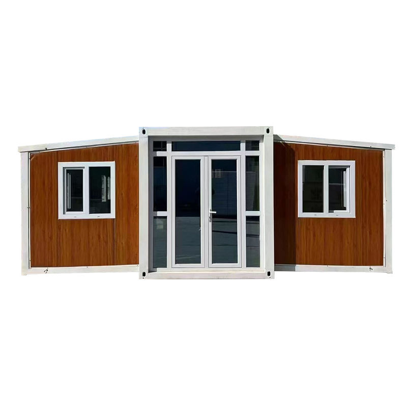 Estructura Casa de contenedores de lujo de acero de diseño moderno 3 dormitorios Prefab Living Contenedor móvil Casa expandible