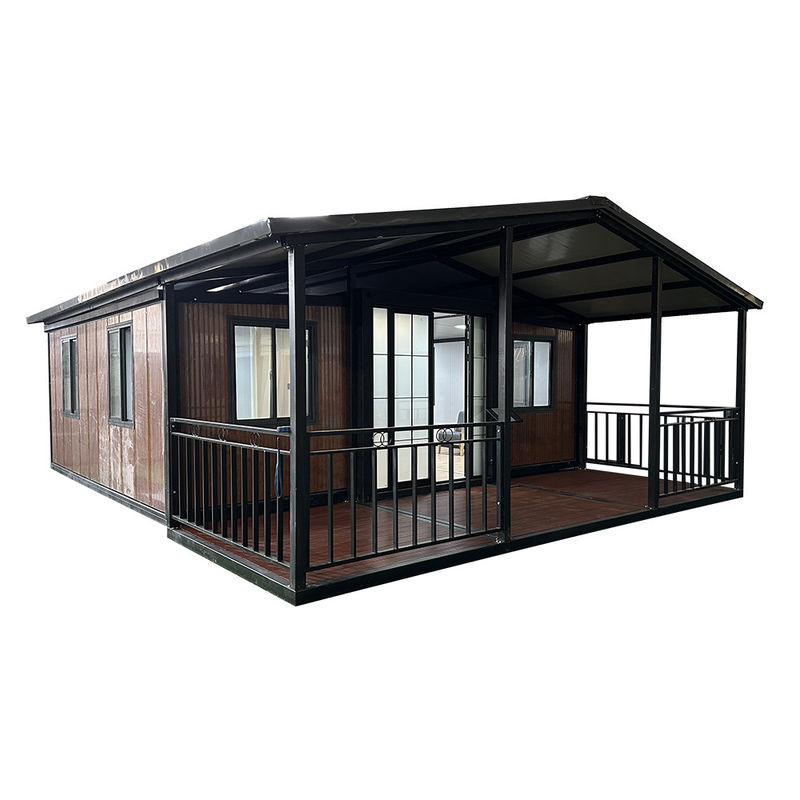 Casa de contenedores plegable de 3 dormitorios para una vida cómoda y personalizable