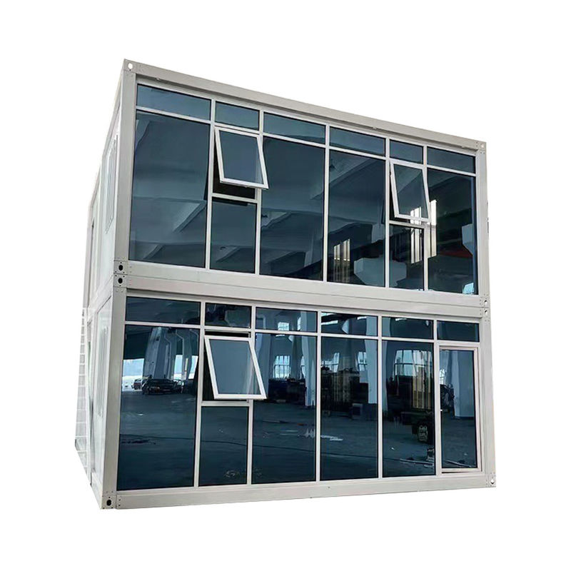 Vivienda móvil Container House Container de 40 pies Prefabricado de montaje rápido Casas modulares en estilo moderno simple