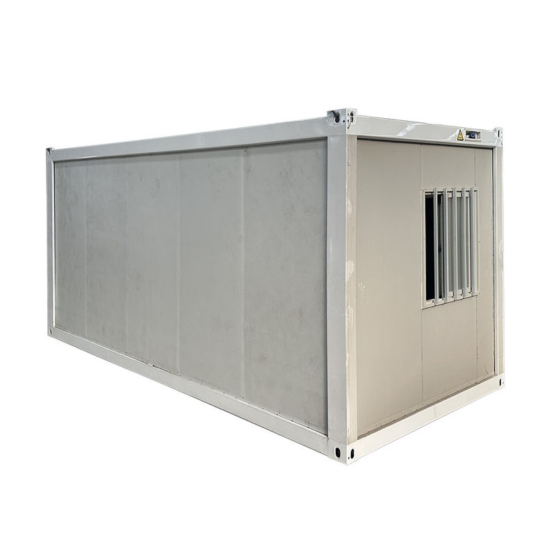 40 pies 20 pies Panel de sándwich de oficina prefabricado plegable hogar móvil dormitorio campamento contenedor plegable en ventana de aluminio duradero