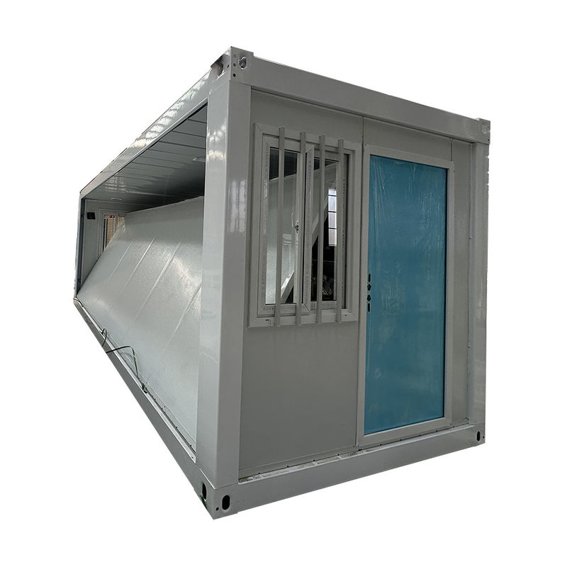 Multifunción Profesional 40 Ft Casa Prefabricada Contenedor Plegable Casa Panel de Sandwich Estilo de diseño contemporáneo