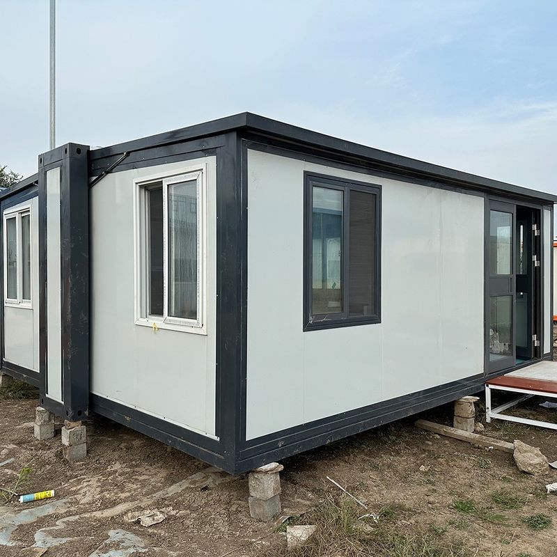 20 40 pies fácil de instalar contenedor casa expandible cálida casas prefabricadas de contenedores expandibles para villas vida útil 15-30 años