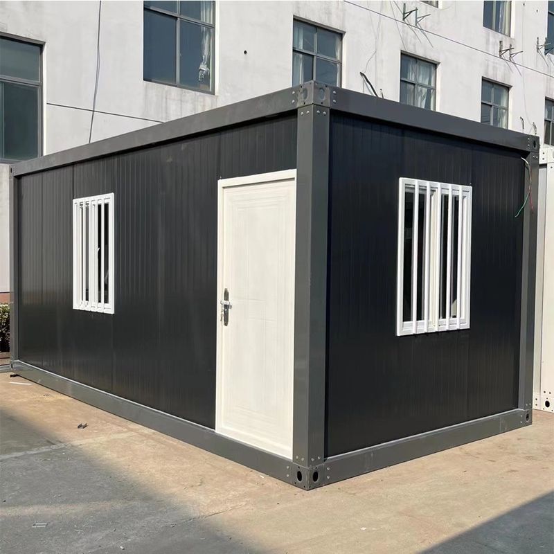 Casas de contenedores desmontables de 20 pies 40 pies de bajo consumo de carbono Con un diseño modular Cuadro de acero Casas modernas para la industria hotelera