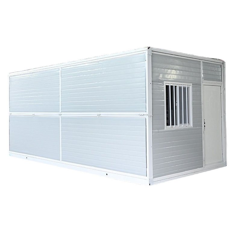 20FT/40FT Casa modular personalizada Confortable Contenedor plegable con aislamiento térmico y acústico con bajo ahorro de energía de carbono