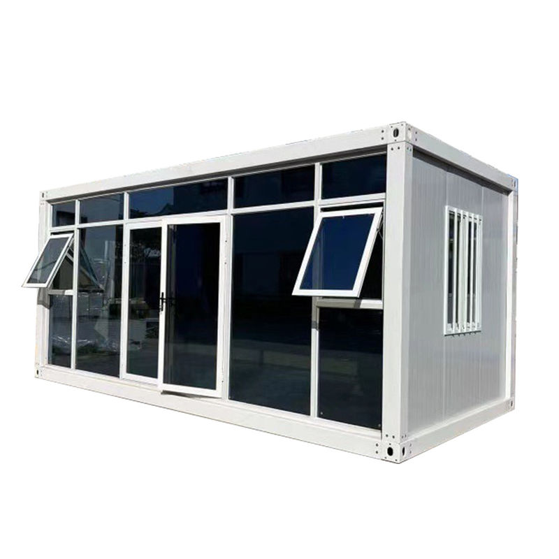 Estructura de marco de acero galvanizado fácil de instalar Casa de contenedores desmontable para hoteles Resorts Vivienda