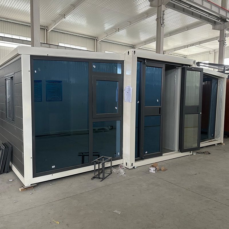 Casa móvil extensible Panel de sándwich Construir rápidamente casas prefabricadas modernas Contenedores Casas móviles para casa hotel
