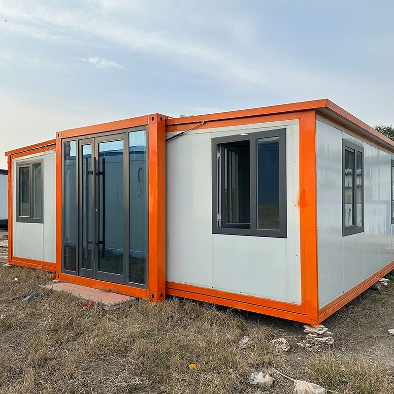 Casa expandible de contenedores móviles de 30 pies El marco de estructura de acero ecológico Villa prefabricada para vivienda multifunción