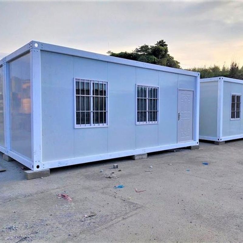 Casa de lujo plegable modular de 20 pies Casa de contenedores desmontable de lujo espesor estándar Casa prefabricada modular prefabricada