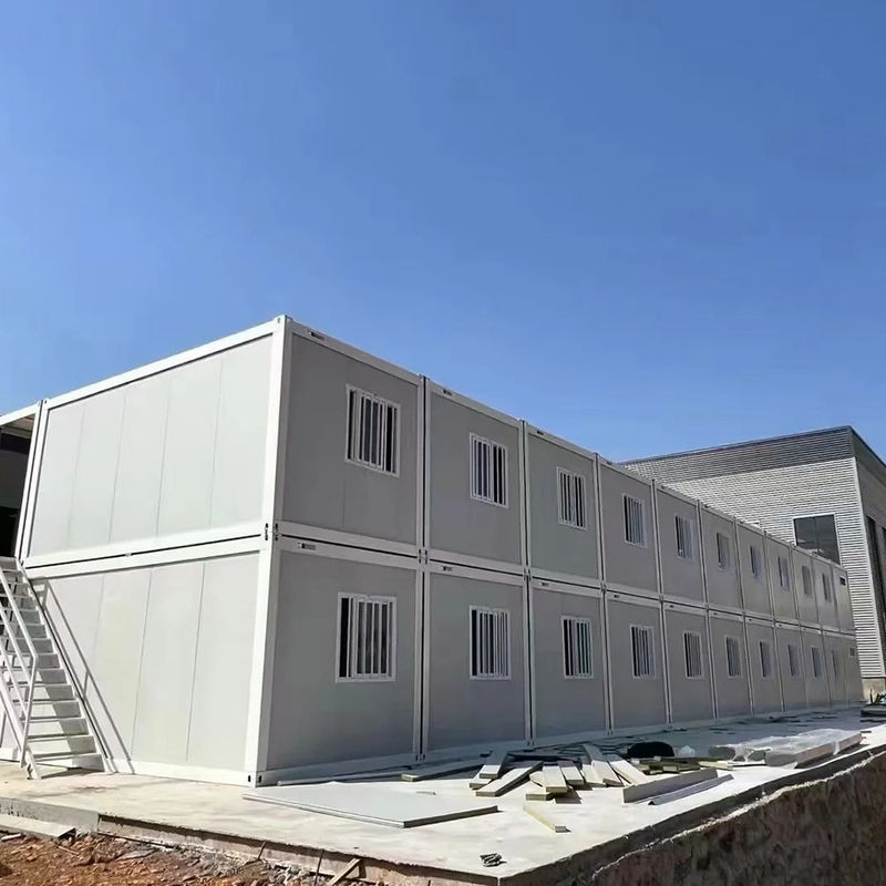 20FT/40FT Casa de contenedores de envío personalizado con techo superior a prueba de agua Casa de contenedores desmontable de Golden