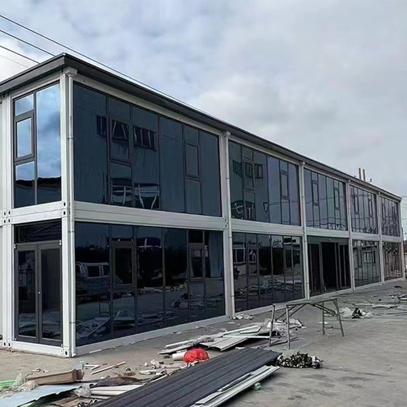 Larga vida útil Mini casa prefabricada desmontable multifunción con montaje fácil y diseño de contenedor desmontable