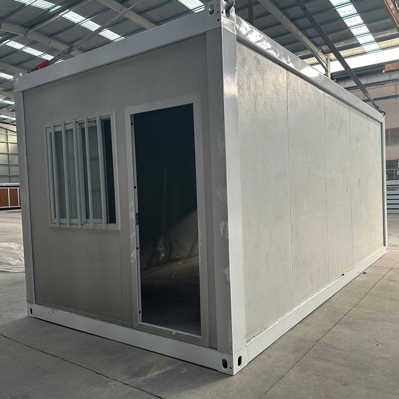 Casa de contenedores de paneles de sándwich personalizados de 20FT / 40FT con estilo caliente y competitivo por PTH